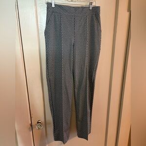 HUE: Geometric Pull On Pants